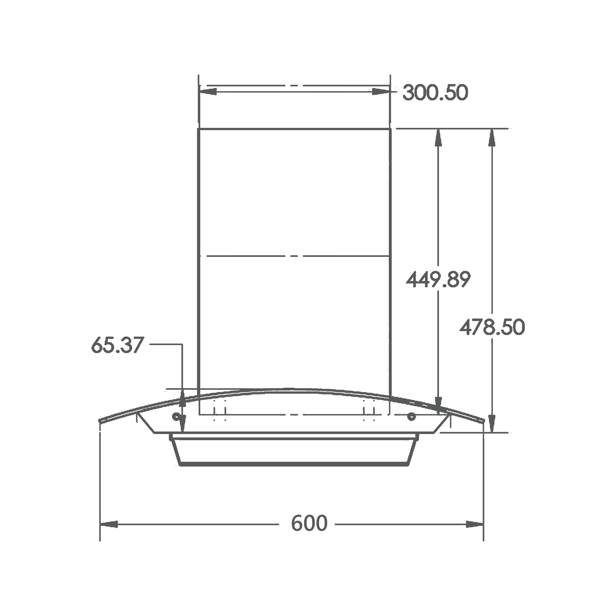 Bactoclean Aero Lite 60 – Wall Mounted Kitchen Chimney